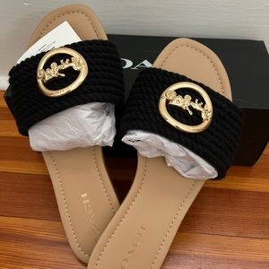 COACH Jolie rope sandal